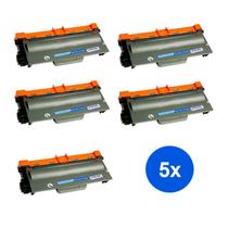 Kit 5 Toner Pro Resolution TN750 para 8150 8152 8155 MFC 8510 8520 8515 8710 8950 8910 3392 8912