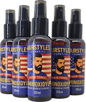 Kit 5 Tonicos Aminoxidyl Crescimento Capilar 600ml Cavier