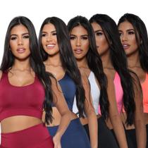 Kit 5 Top Suplex Nadador Academia Fitness Ginástica Kit 5 Top Suplex Nadador Academia Fitness Ginástica