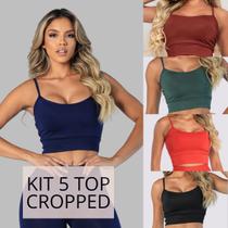 Kit 5 Top Suplex Regata para Academia Fitness Ginástica Treino Caminhada Corida Yoga Atacado Kit 5 Top Suplex Regata para Academia Fitness Ginástica Treino Caminhada Corida Yoga Atacado