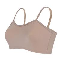 Kit 5 Top Sutiã Alça Fina Básico Segunda Pele Lingerie Roupa Intima Soutien