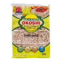 Kit 5 Torradas De Arroz Int. Orgânico Tradicional 75g Okoshi