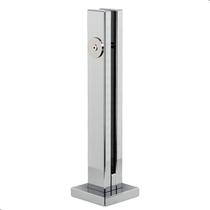 Kit 5 Torre Guarda Corpo Coluna Pinça Inox 30cm Para Vidro Kit 5 Torre Guarda Corpo Coluna Pinça Inox 30cm Para Vidro