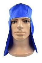 Kit 5 Touca Arabe Mik / Capuz Soldador Em Brim Azul Proteção