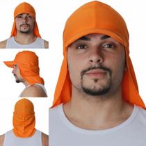 Kit 5 Touca Profissional Brim Legionário Com Aba Proteção Solar Maicol Epi