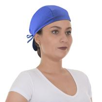 Kit 5 Touca Toca Bandana Cirúrgica Culinária Unissex Azul Artipé