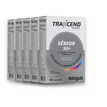Kit 5 Trancend Completo Sênior 50+ Katiguá 60 Cápsulas
