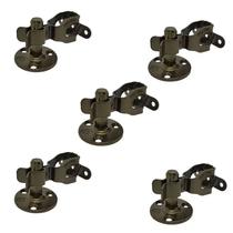 KIT 5 Trava De Piso Fixador Porta Metálico Colonial Soprano