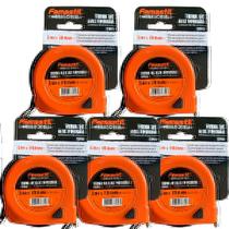Kit 5 Trenas de Alta Precisão 5M X 19Mm Famastil Kit 5 Trenas de Alta Precisão 5M X 19Mm Famastil