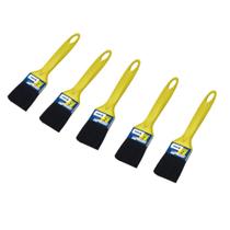 kit 5 Trincha Media 519 2 1/1 Esmalte Madeira Metais Óleo Cerda Preta Sintética Tigre kit 5 Trincha Media 519 2 1/1 Esmalte Madeira Metais Óleo Cerda Preta Sintética Tigre