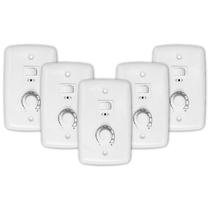 Kit 5 trio controle bivolt rotativo p/ventilador comercial Kit 5 trio controle bivolt rotativo p/ventilador comercial