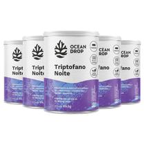 Kit 5 Triptofano Noite Ocean Drop Vegano 120 Cápsulas