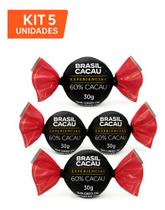 Kit 5 Trufas Experiências Chocolate 60% Brasil Cacau Kit 5 Trufas Experiências Chocolate 60% Brasil Cacau