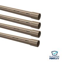 Kit 5 Tubo Cano Soldavel 25mm - 6MT Fortlev Kit 5 Tubo Cano Soldavel 25mm - 6MT Fortlev