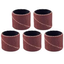 Kit 5 Tubo De Lixa 12.7Mm 1/2 Grão 180 Para Micro Retíficas