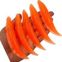 Kit 5 Tuviras 11cm Laranja Dourado Cachara Pintado Tucunaré Kit 5 Tuviras 11cm Laranja Dourado Cachara Pintado Tucunaré