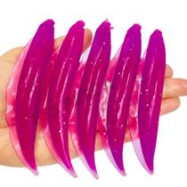 Kit 5 Tuviras 11cm Roxo Dourado Cachara Pintado Tucunaré Kit 5 Tuviras 11cm Roxo Dourado Cachara Pintado Tucunaré