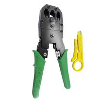 Kit 5 un - Alicate De Crimpar Rj45/rj11 Com Decapador