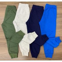 KIT 5 Un Calça Moletom Infantil 1 a 16 anos unissex menino e menina KIT 5 Un Calça Moletom Infantil 1 a 16 anos unissex menino e menina