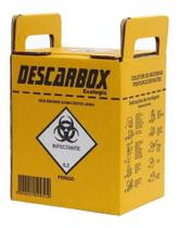 Kit 5 Un Coletor de Material Perfuro Cortante Descarbox 1,5lts Kit 5 Un Coletor de Material Perfuro Cortante Descarbox 1,5lts