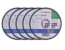 Kit 5 Un - Disco De Corte Metalinox Std 180X16mm - Bosch
