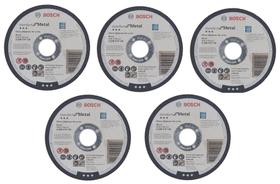 Kit 5 Un - Disco De Corte Std For Metal 115X25mm - Bosch 8953