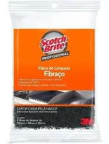 Kit 5 Un Esponja Fibraço 3m Limpeza De Chapas Grelhas Fogão