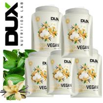 Kit 5 un Fresh Vegan Proteina Vegana Baunilha Dux Nutrition