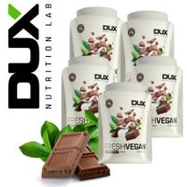 Kit 5 un Fresh Vegan Proteina Vegana Cacau - Dux Nutrition