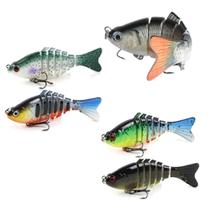 Kit 5 Un Iscas Artificiais Mini Lambari Articulado 6cmx2cm Kit 5 Un Iscas Artificiais Mini Lambari Articulado 6cmx2cm