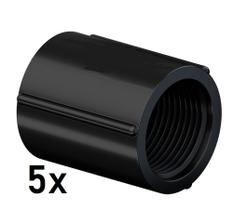 Kit 5 Un - LUVA ELETRODUTO ROSCAVEL 1.1/4" - CIPLA 5573