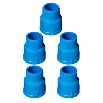 Kit 5 und Adaptador BSA PN80 50mm X 1.1/2" de Redução Soldável para Irrigação Alta Vedação Kit 5 und Adaptador BSA PN80 50mm X 1.1/2" de Redução Soldável para Irrigação Alta Vedação