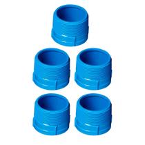 Kit 5 und Adaptador para Tubo Soldável BSA PN80 50mm X 2" para Irrigação Resistente