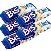 Kit 5 und Chocolate Bis Lacta Branco 16 und