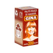 Kit 5 Und Palito Dental Gina 200 Und