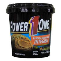 Kit 5 Und Pasta Amendoim Power 1 One Tradicional 0% Açúcar 1,05kg - Power1One