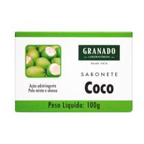 Kit 5 Und Sabonete Granado Tratamento Coco Controle Oleosidade 100g