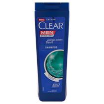 Kit 5 Und Shampoo Clear Anticaspa 2 Em 1 Limpeza Diária 400ml