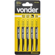 Kit 5 Unid. Lamina de Serra Tico Tico VD101B - Vonder Kit 5 Unid. Lamina de Serra Tico Tico VD101B - Vonder