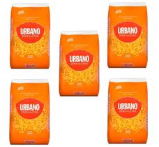KIT 5 unid Macarrão de Arroz Parafuso Sem Glúten Urbano 500g