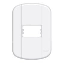 Kit 5 Unid. Placa 4x2 + Suporte Para 1 Módulo BLANC+ Fame