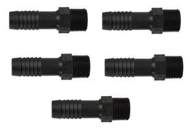 Kit 5 Unidades Adaptador Interno com Rosca Externa Preto 3/4