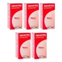 Kit 5 Unidades Agrosil Ppu 50 Ml - Vansil