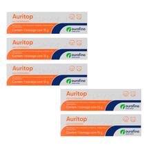 Kit 5 Unidades - Auritop Gel Anti-inflamatório 15 Gramas
