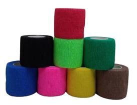 Kit 5 Unidades Bandagem/atadura 5cm Cores Sortidas Hoppner