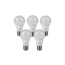 Kit 5 unidades - black decker lampada led bulbo a60 9w 3000k 100-240v