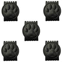Kit 5 Unidades Borracha Pata 25mm Para Acabamento Coleiras Kit 5 Unidades Borracha Pata 25mm Para Acabamento Coleiras