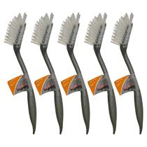 Kit 5 Unidades ESCOVA MULTIUSO Bettanin Superpro Cabo Longo PARA CANTOS Com Difícil Acesso Cabo Longo Alcance