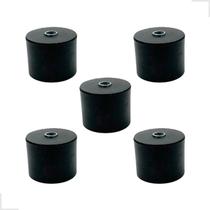 Kit 5 Unidades Especial Berço Roller Carreta/Reboque/Lancha/Jet Ski/Embarcação Náutica 6,5x5,0cm