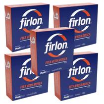 Kit 5 unidades - fita veda rosca 18x25 firlon